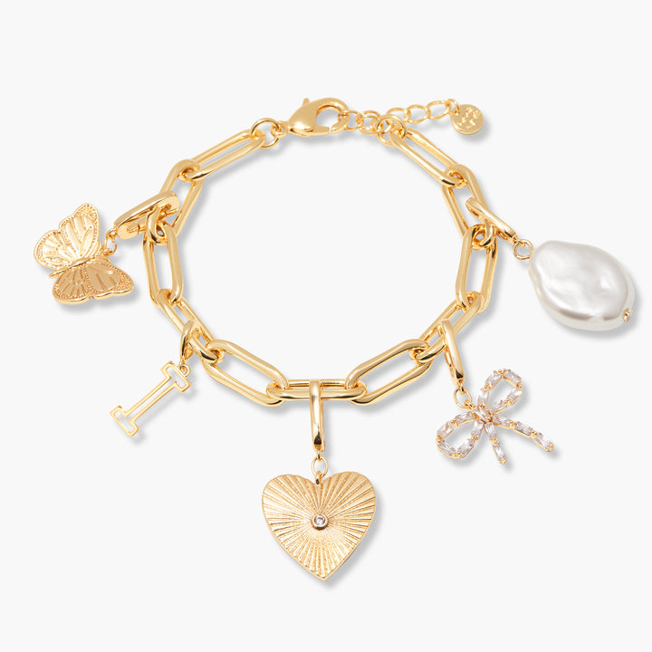 Cami Initial Charm Bracelet