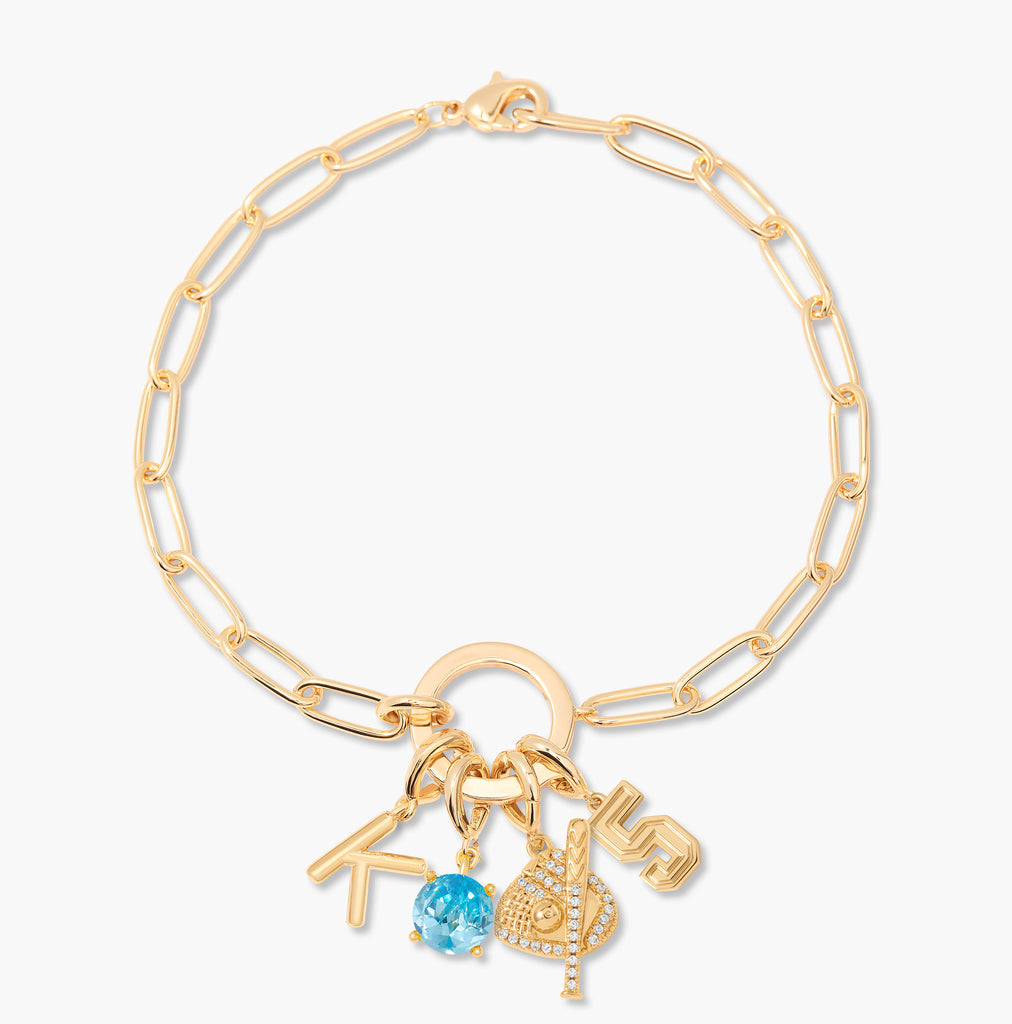 Brook & York Build Your Own Colette Charm Bracelet