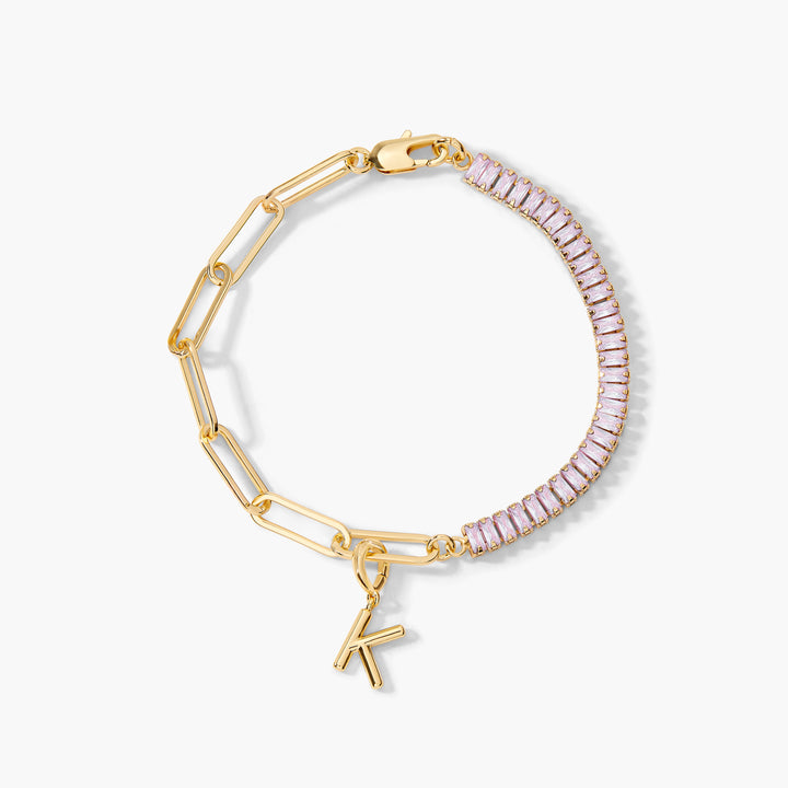 Priya Birthstone Charm Bracelet