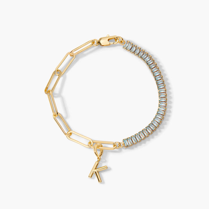 Priya Birthstone Charm Bracelet