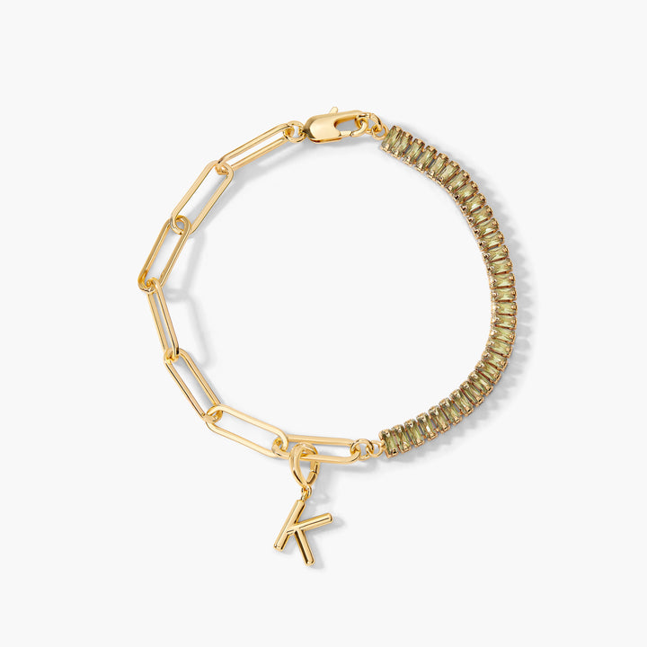 Priya Birthstone Charm Bracelet
