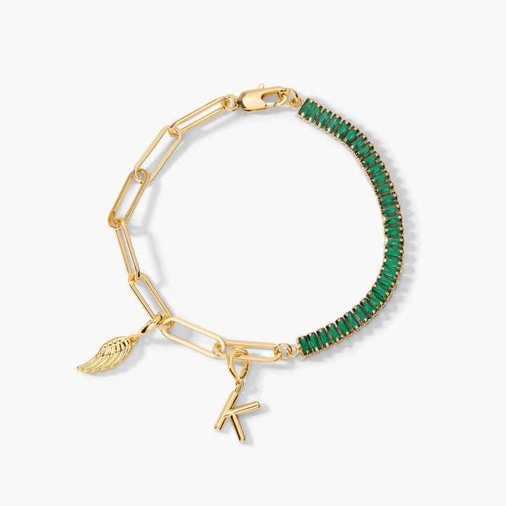 Priya Birthstone Charm Bracelet