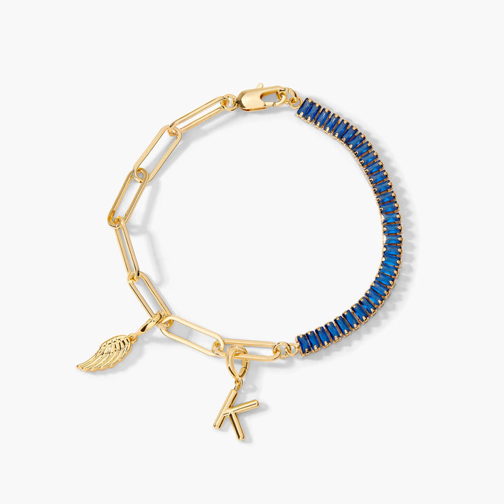 Priya Birthstone Charm Bracelet
