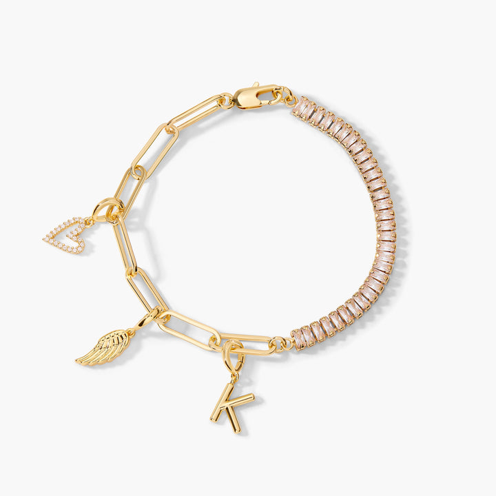 Priya Birthstone Charm Bracelet