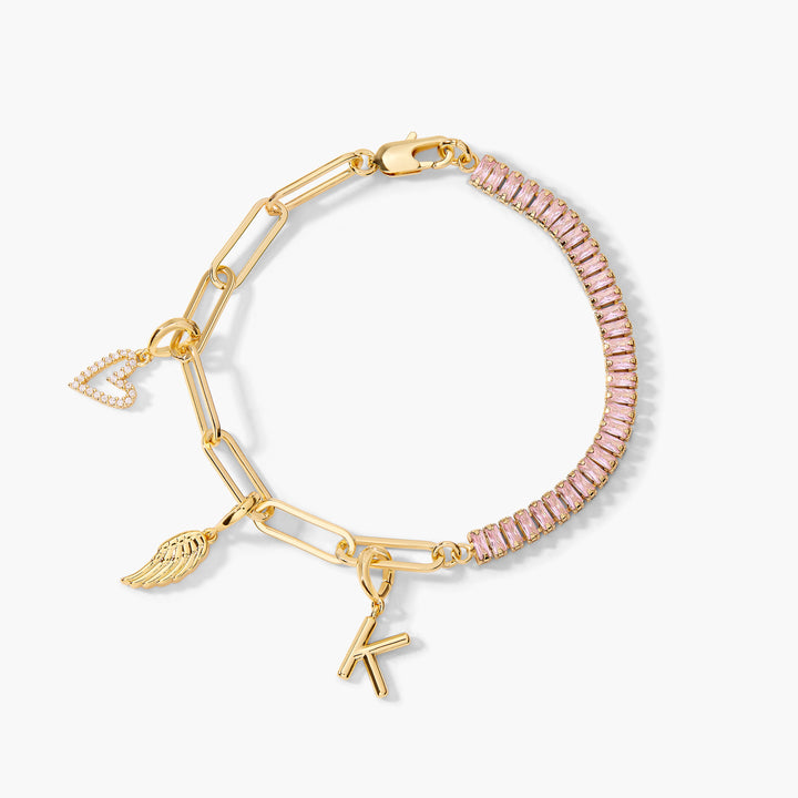 Priya Birthstone Charm Bracelet