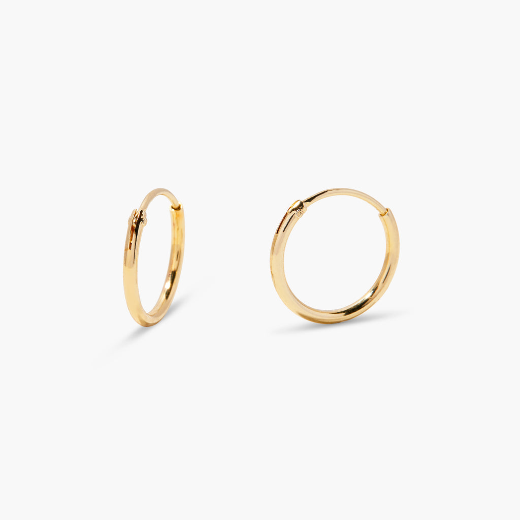 Cleo Gold Vermeil Hoops – Brook & York