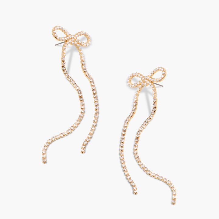 Adeline Bow Statement Earring