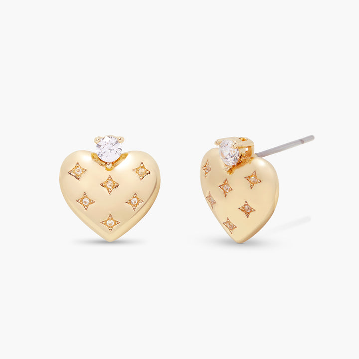 Lillian Heart Earrings