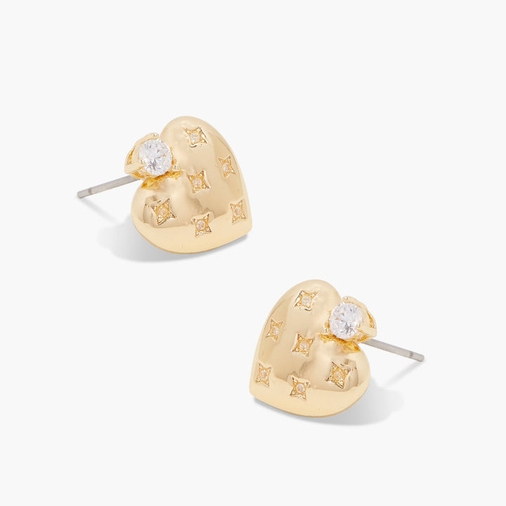 Lillian Heart Earrings