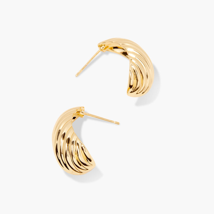 Farrah Ribbed Earrings