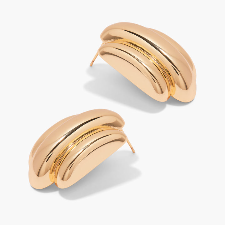 Harper Sculpt Statement Earrings