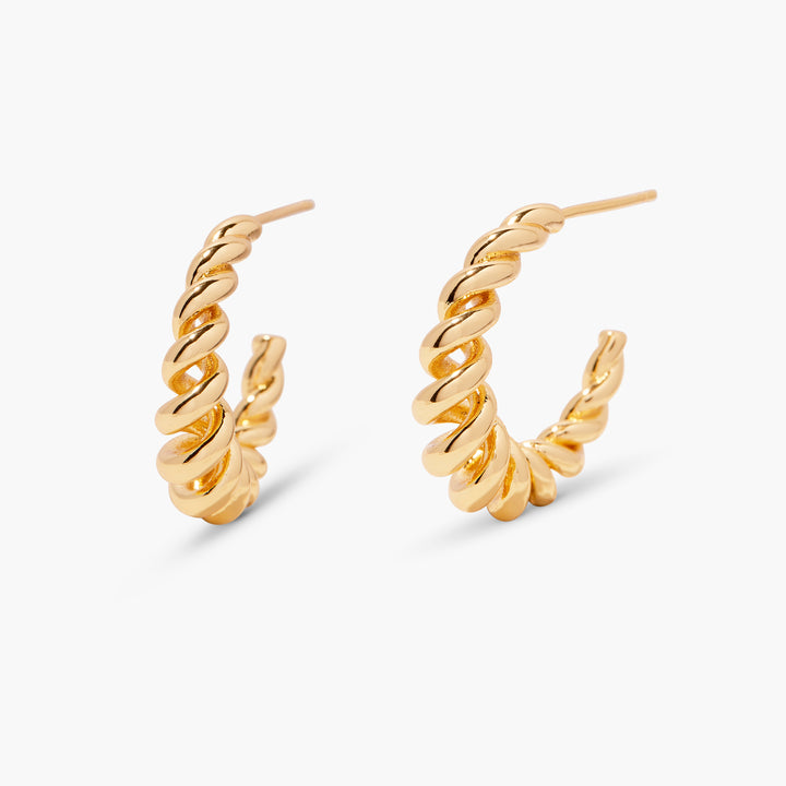 Calla Hoop Earrings