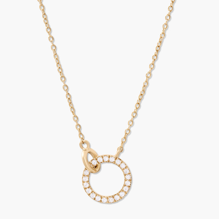 Laura 14K Gold Diamond Necklace