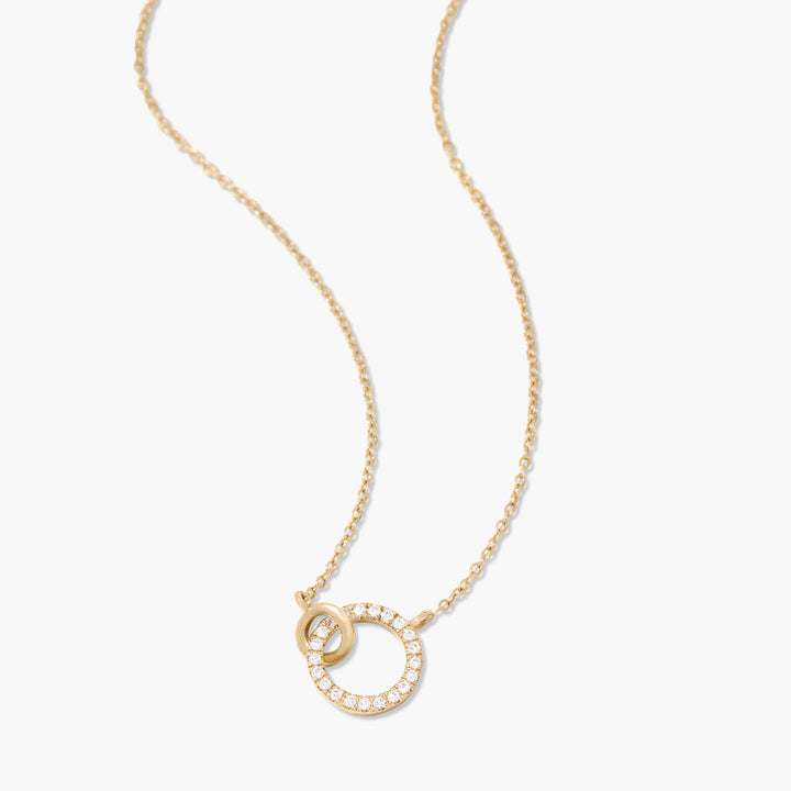 Laura 14K Gold Diamond Necklace