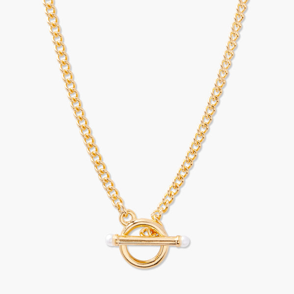 Stella Pearl Toggle Chain Necklace – Brook & York