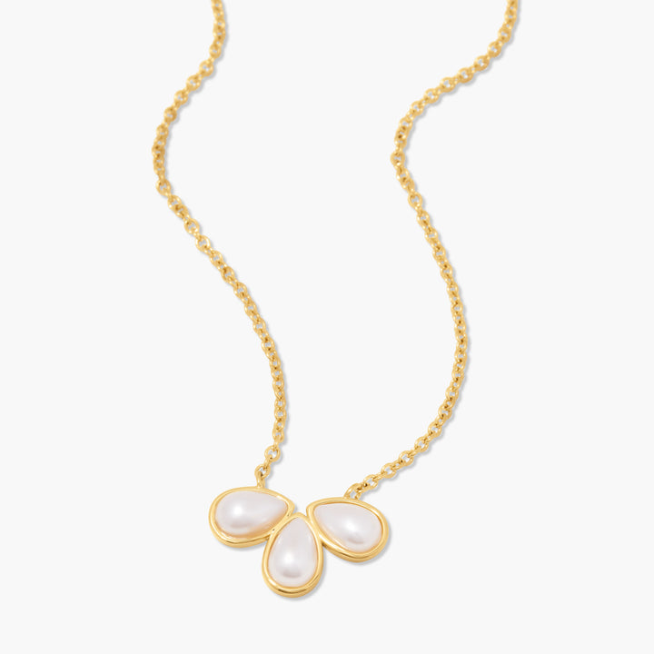 Sandy Pearl Necklace