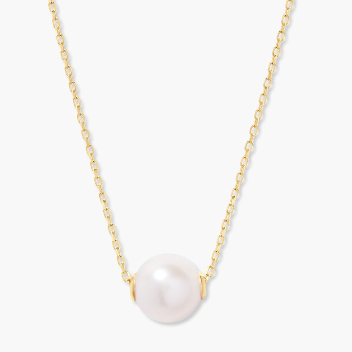 Selma 14K Gold Pearl Necklace