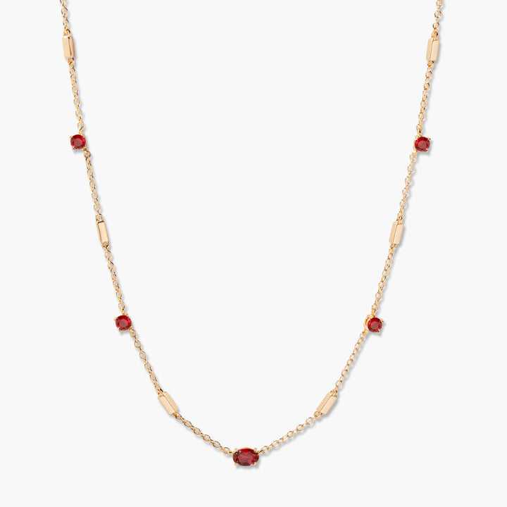 Brenna Birthstone Necklace