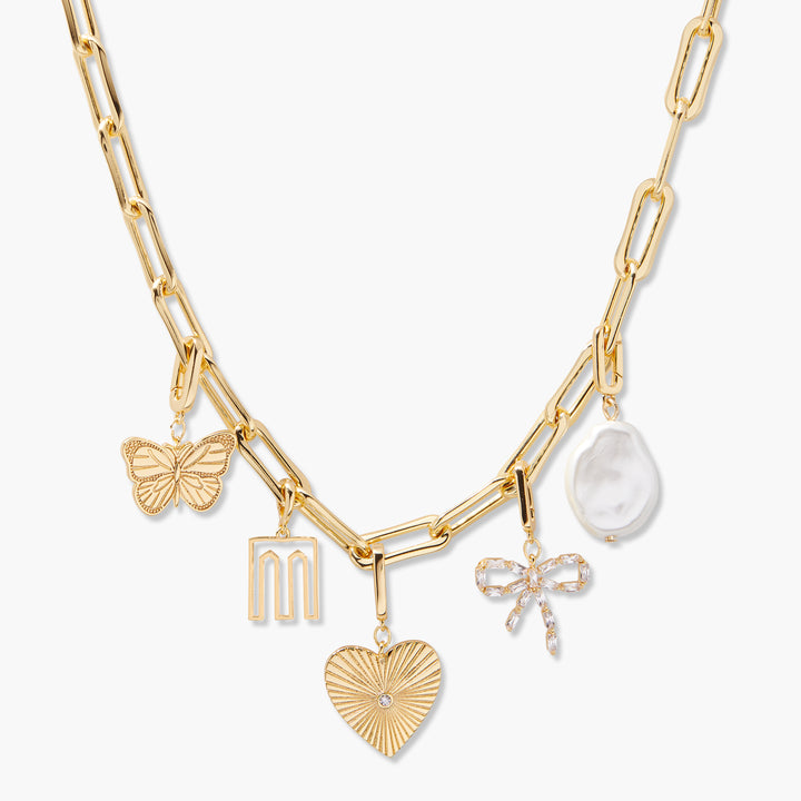 Cami Initial Charm Necklace