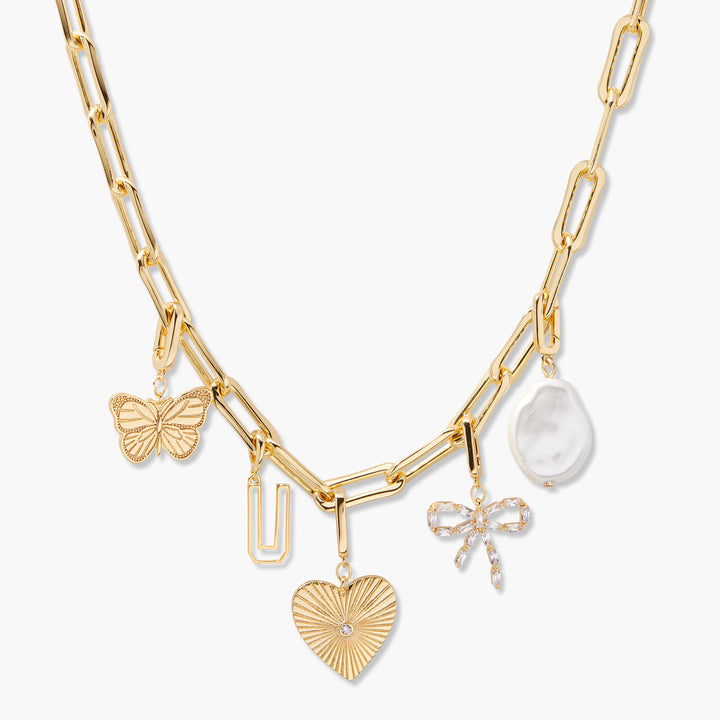 Cami Initial Charm Necklace