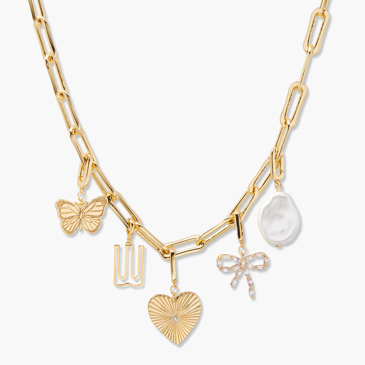 Cami Initial Charm Necklace