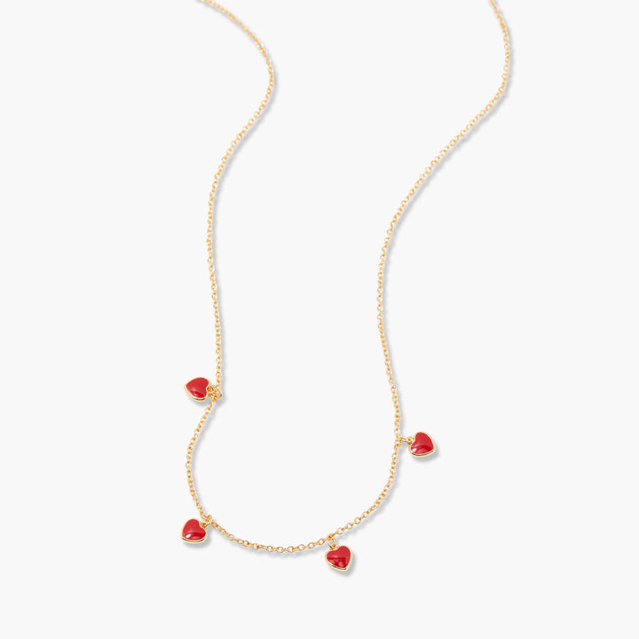 Maeve Heart Enamel Necklace