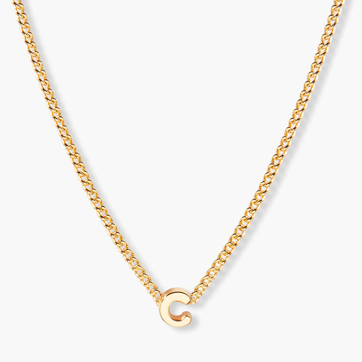 Kira Mini Initial Necklace