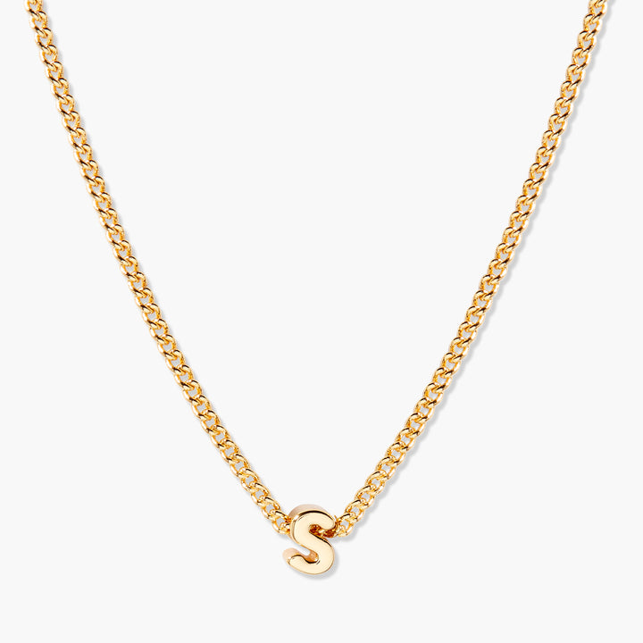 Kira Mini Initial Necklace