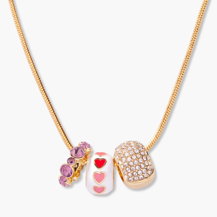 Kenzie Birthstone Heart Necklace