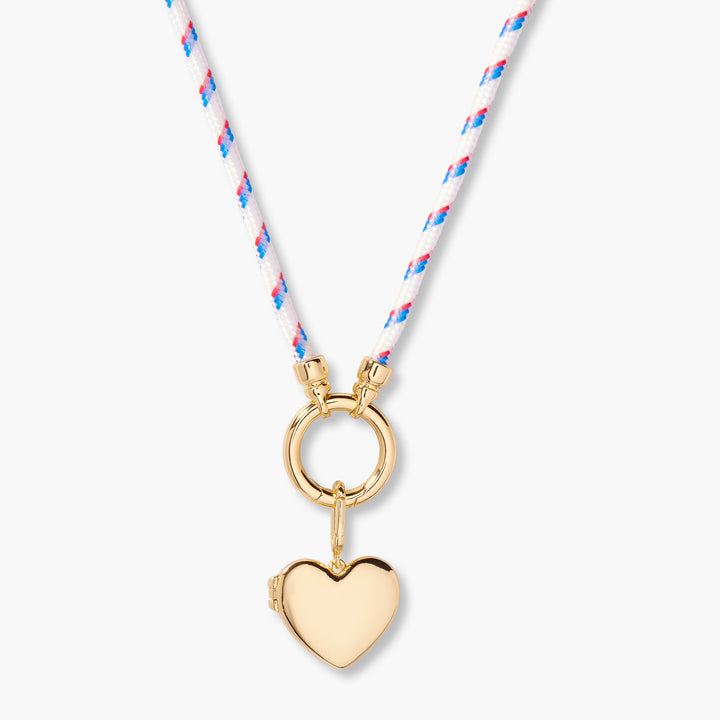 Kai Heart Locket Charm Necklace