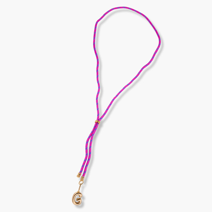 Kai Initial Lariat Charm Necklace