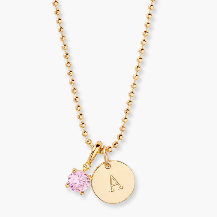 Melrose Mini Initial Necklace