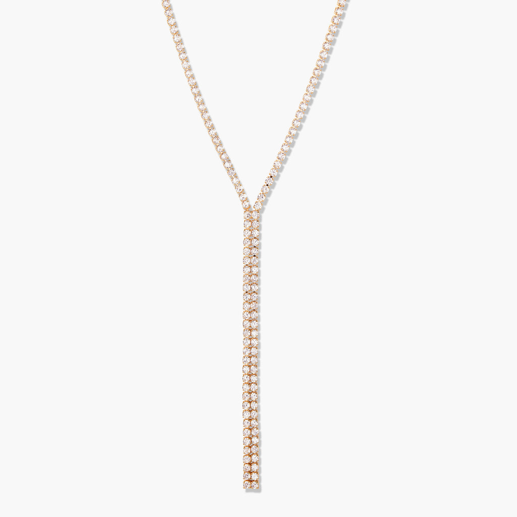 Isabella Lariat Tennis Necklace – Brook & York