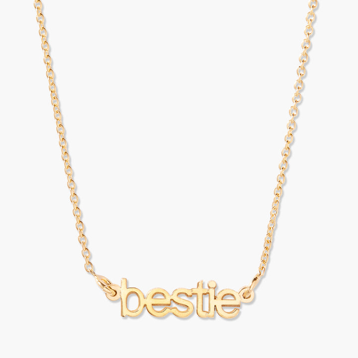 Bestie Nameplate Necklace