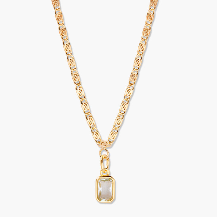 Elizabeth Birthstone Necklace