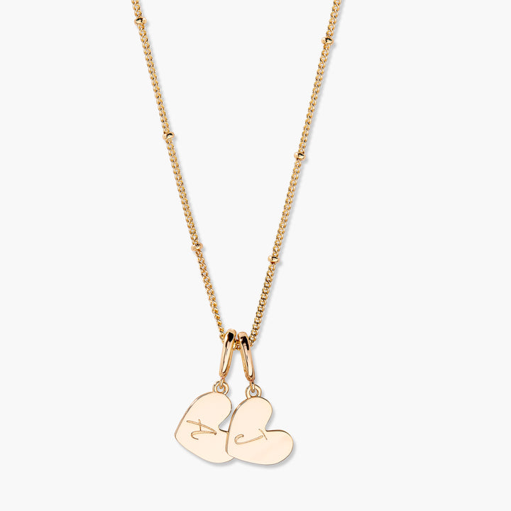 Penelope Initial Heart Necklace