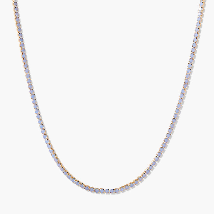 Isabella Mini Opal Tennis Necklace
