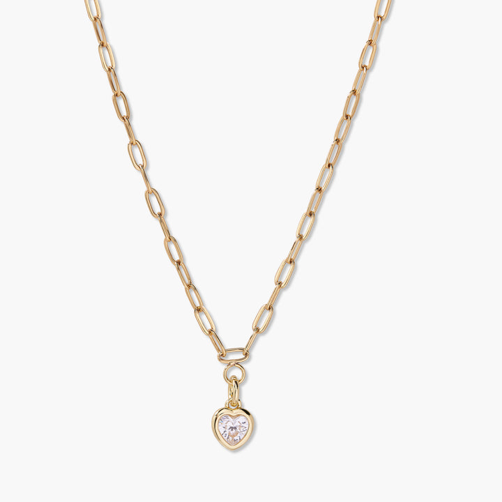 Mackenzie Heart Birthstone Necklace