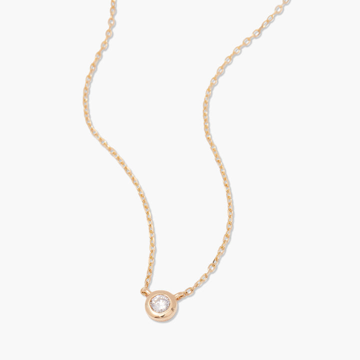 Juliet 14k Gold Diamond Necklace