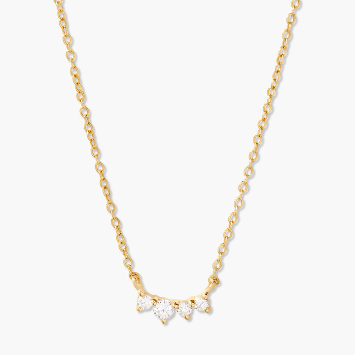 Ellie 14K Gold Diamond Necklace