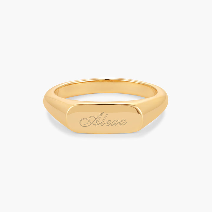 Evie Signet Ring