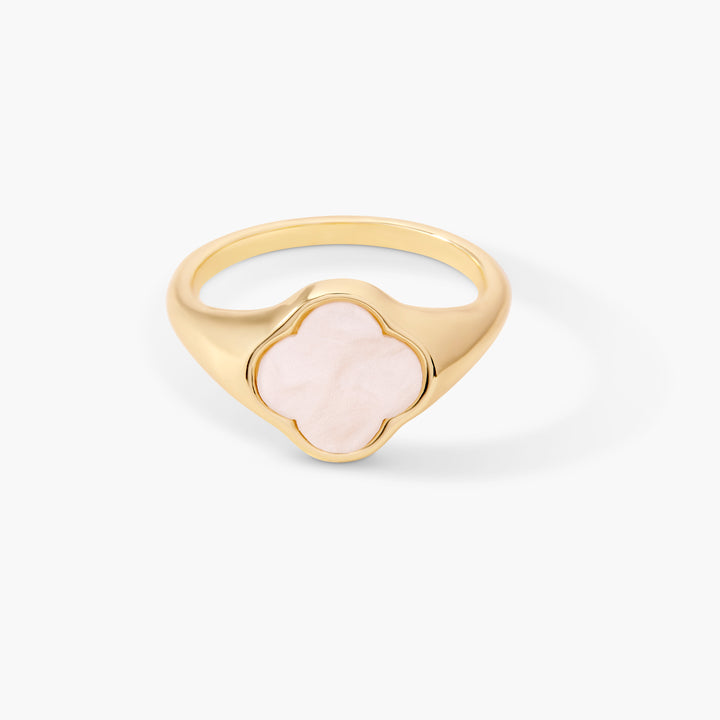 Chatham Clover Pearl Ring