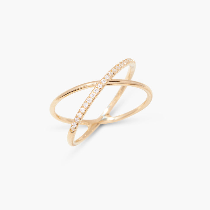 Kelsey 14K Gold Diamond Ring