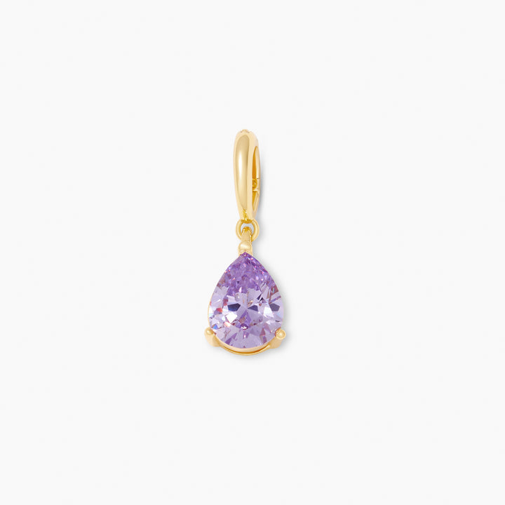 Melrose Teardrop Birthstone Charm