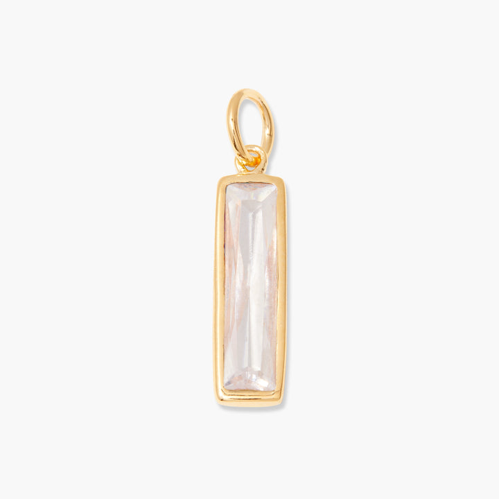 Mackenzie Elongated Birthstone Charm