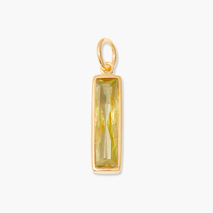 Mackenzie Elongated Birthstone Charm