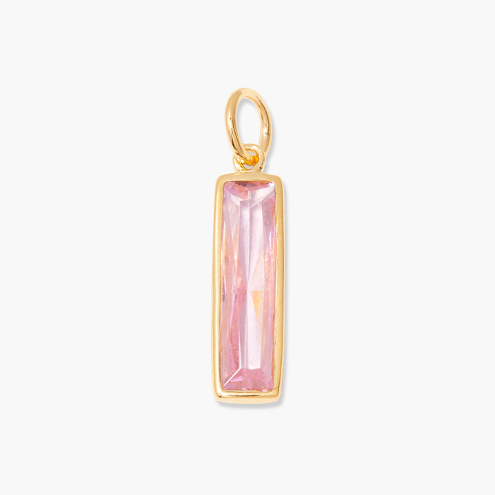 Mackenzie Elongated Birthstone Charm