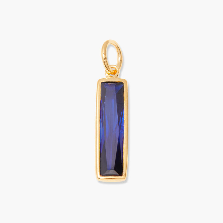 Mackenzie Elongated Birthstone Charm