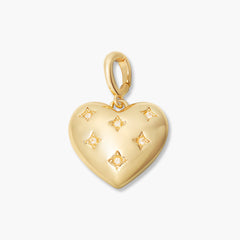 Lillian Heart Charm – Brook & York