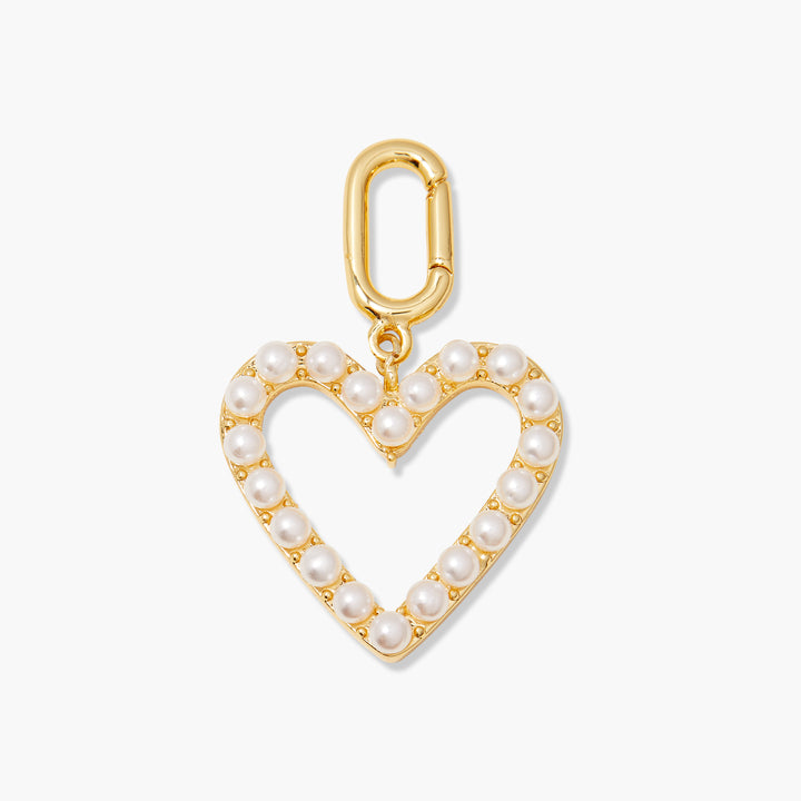 Cami Pearl Heart Charm